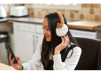 Squishmallows Plush Bluetooth Headphones - Cam