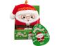 Squishmallows Vánoční ozdoba Santa s brýlemi - Nick, 10 cm 7