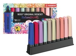 STABILO BOSS ORIGINAL NatureCOLORS Wildflower 10ks stolní set