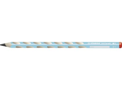 Ergonomická grafitová tužka pro praváky STABILO EASYgraph modrá HB - 2 ks blister