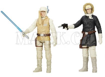Star Wars akční figurky 2ks Hasbro A5228 - Luke Skywalker a Han Solo