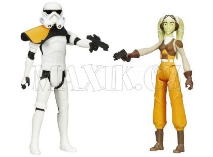 Star Wars akční figurky 2ks Hasbro A5228 - Stormtrooper Commander a Hera Syndulla