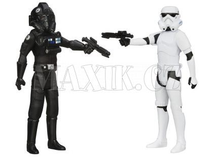 Star Wars akční figurky 2ks Hasbro A5228 - Tie pilot a Stormtrooper