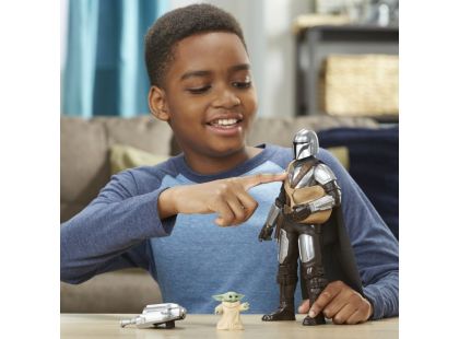 Star Wars Mandalorian a Grogu figurka 30 cm