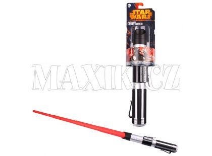 Star Wars Vysouvací světelný meč - Darth Wader