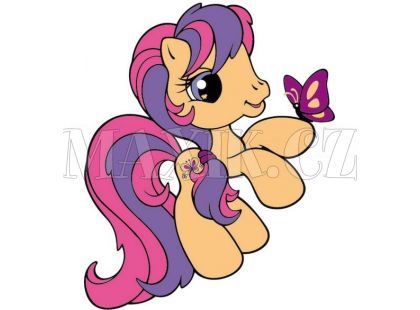 Starpak Dekorace na stěnu MLP Scootalo 25cm