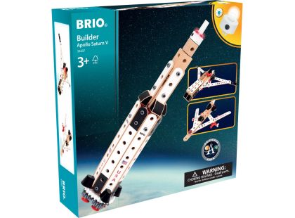 Stavebnice BRIO BUILDER NASA Apollo Saturn V