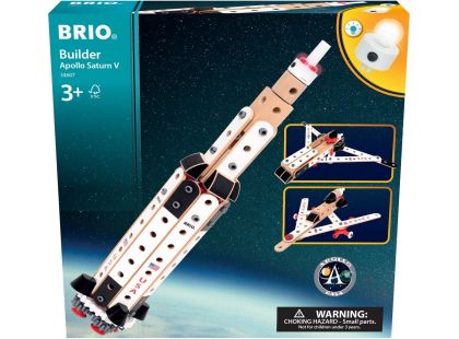 Stavebnice BRIO BUILDER NASA Apollo Saturn V