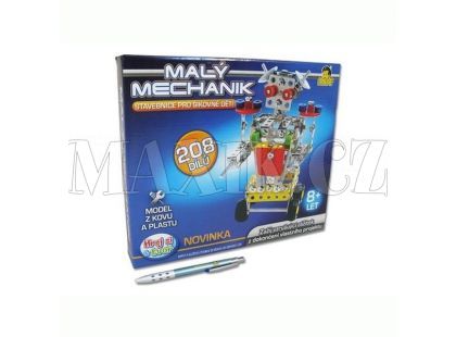 Stavebnice Malý mechanik robot 208d