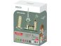 Stavebnice mini KOCO Eiffelova věž plast 538ks v krabičce 13x16,5x7cm 2