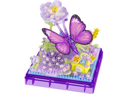 Stavebnice mini KOCO Motýlek plast 471ks v krabičce 11x12x11cm