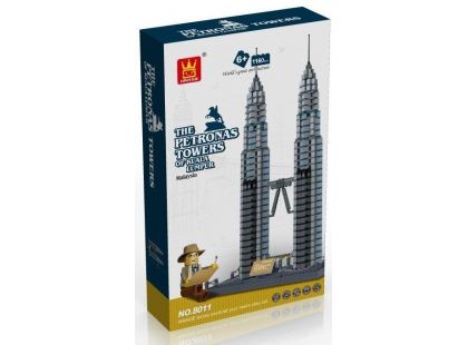 Stavebnice Petronas věže 1160 dílků