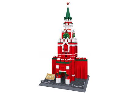 Stavebnice Spasskaya věž Kreml 1048 dílků