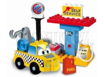 Stavebnice Unico Cars Čerpací stanice 19ks