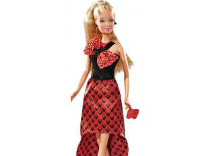 Steffi Panenka Minnie Mouse Evening Dress červené šaty