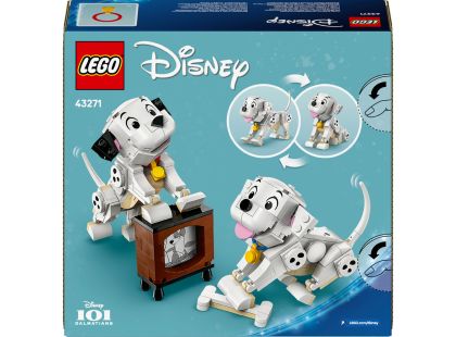 LEGO® Disney 43271 Štěňátka Štístko a Penny z filmu 101 dalmatinů