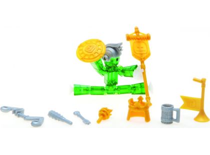Stikbot action pack figurka s doplňky zelený s korunou