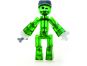 Stikbot action pack figurka s doplňky zelený s kšiltovkou 2