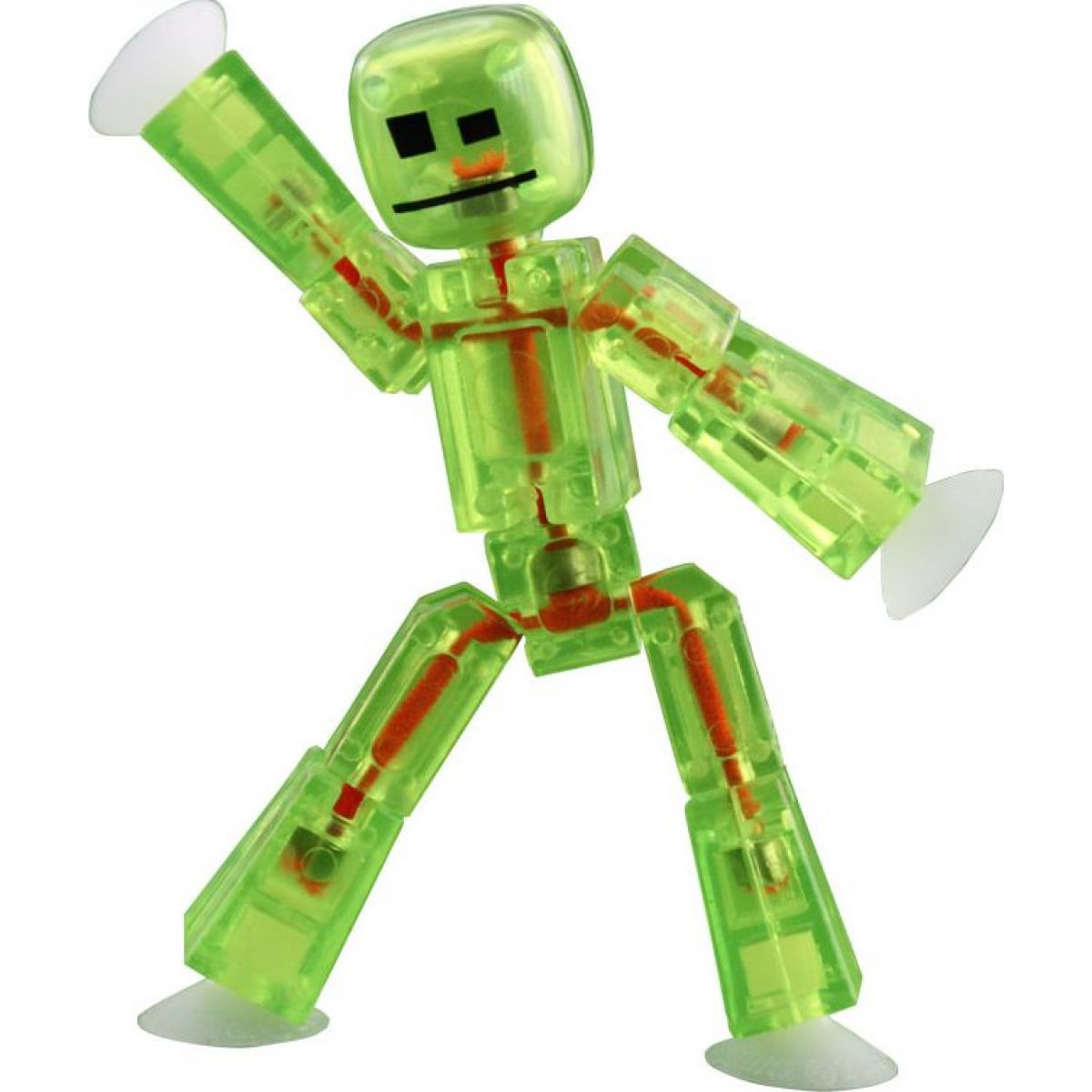 Stikbot Animák figurka - Sv. zelená transparentní