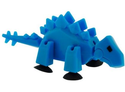 StikBot dino Stegosaurus modrý