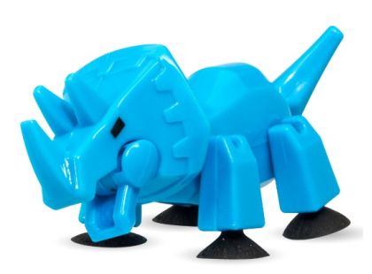 StikBot dino Triceratops modrý