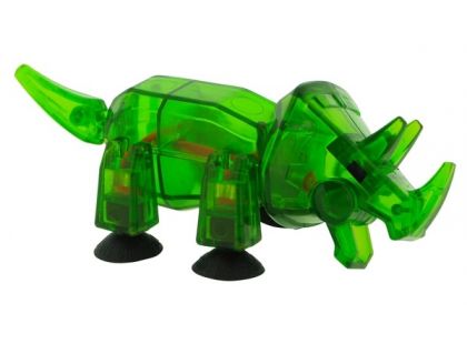 StikBot dino Triceratops tmavě zelený
