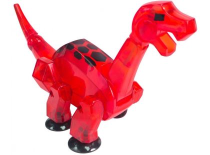 StikBot Mega dino Brontosaurus červený