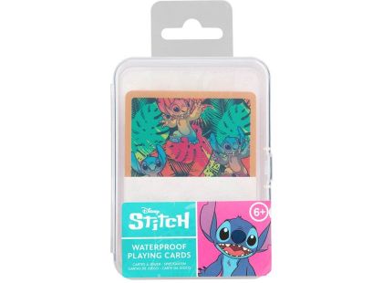 Stitch hrací karty do vody