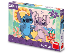 Dino Stitch na pláži 100 XL Puzzle