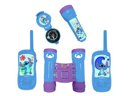 Lexibook Stitch Set vysílačky, dalekohled, baterka, kompas