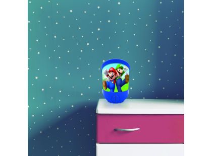 Lexibook Stolní a nástěnná lampička Super Mario