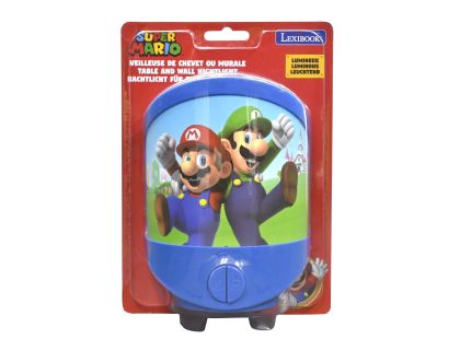 Lexibook Stolní a nástěnná lampička Super Mario
