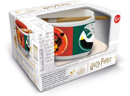 STOR Harry Potter ramen miska a hůlky, dárkový set