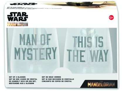 Stor Mandalorian Sada sklenic