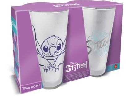 Stor Lilo a Stitch Set sklenic Stitch