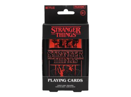 Stranger Things hrací karty Stranger Things hrací karty