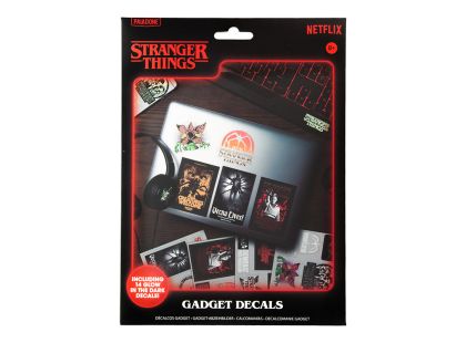 Stranger Things samolepky svítící