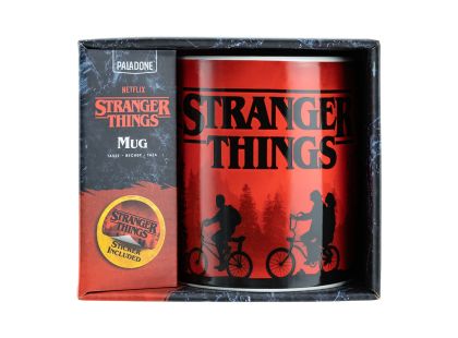 Stranger Things XL hrnek se samolepkou
