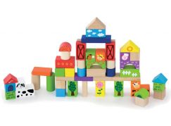 Studo Wood Kostky farma 50 ks