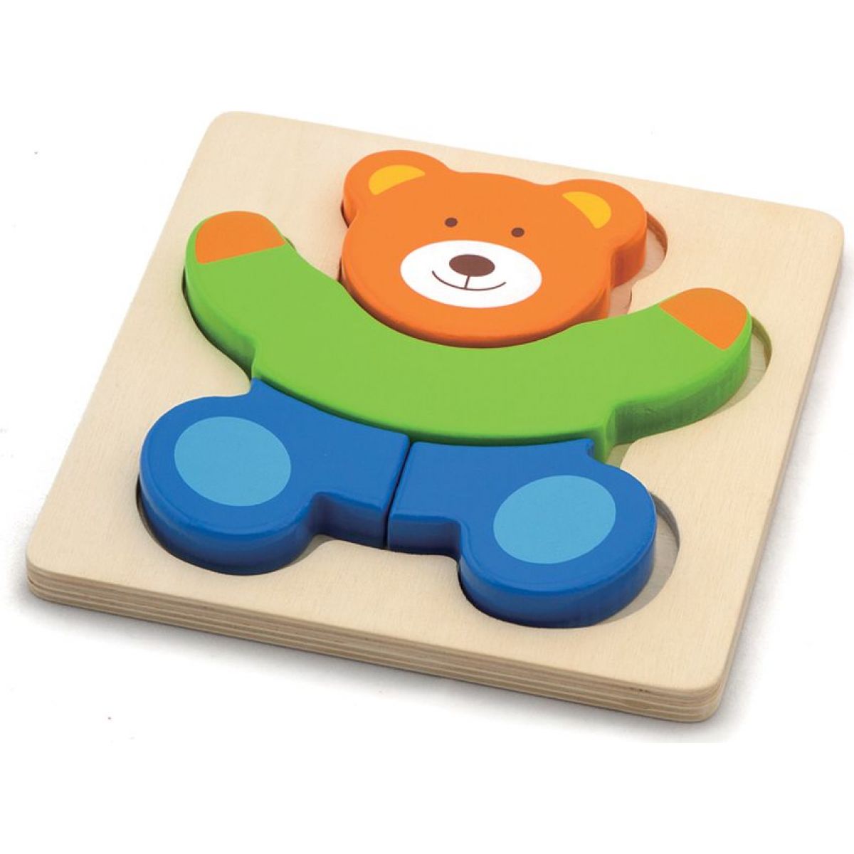 Studo Wood Puzzle medvěd