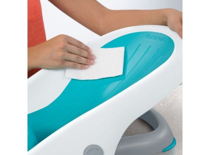 Summer Infant Koupací sedačka Clean Rinse tyrkysová - Poškozený obal