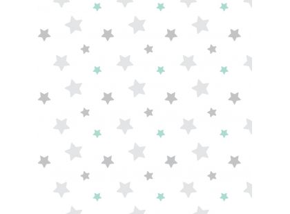 Summer Infant SwaddleMe mušelínová přikrývka 3ks hvězdičky trojúhelníky tyrkysová
