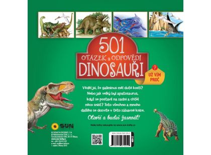 Sun 501 otázek a odpovědí Dinosauři