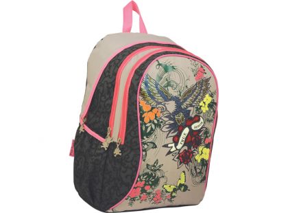 Sun Ce Pink Cookie Velký školní batoh