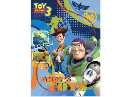Sun Ce Toy Story 3 Neprůhledný obal s linkovaným sešitem 40 listů