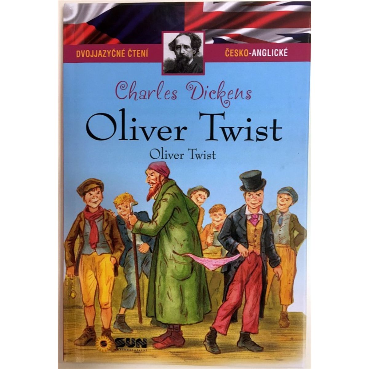 Sun Dvojjazyčné čtení Česko-Anglické Oliver Twist