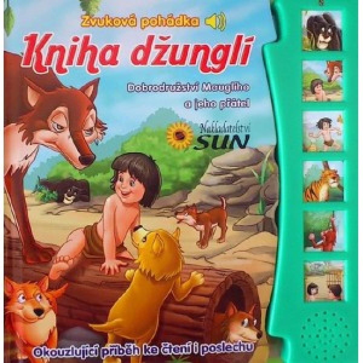 Sun Kniha džunglí Zvuková pohádka