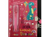 SUN Můj tajný deník na klíček: Dinosauři - růžový