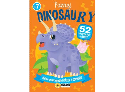 SUN Poznej Dinosaury - otázky a odpovědi 52 výukových karet