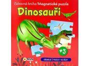 SUN Zábavná magnetická kniha Dinosauři - čti a skládej